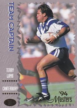 1994 Dynamic NSW Rugby League '94 Masters #20 Terry Lamb Front